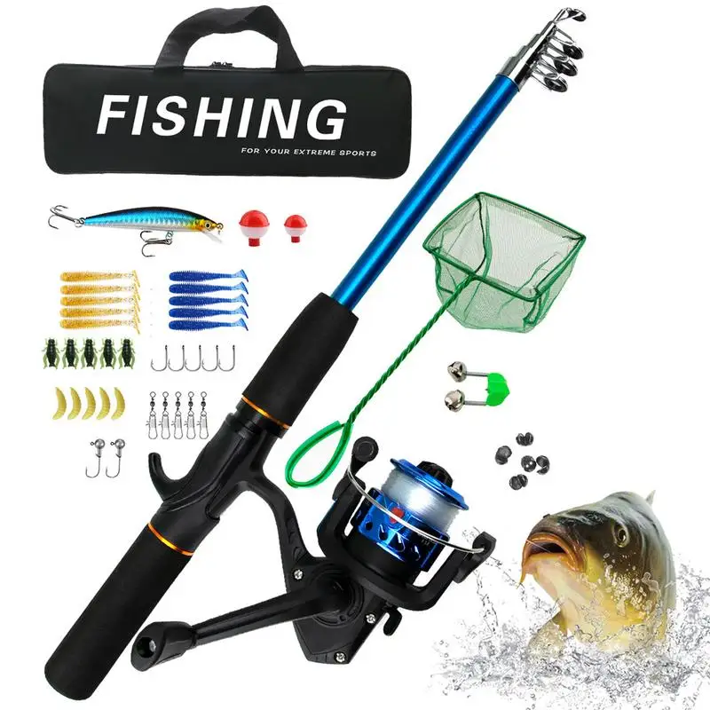 

Fishing Combos Rod And Reel Kit Fishing Carrier Bag For Son Friend Husband Freshwater Fishing Travel Boyfriend Father