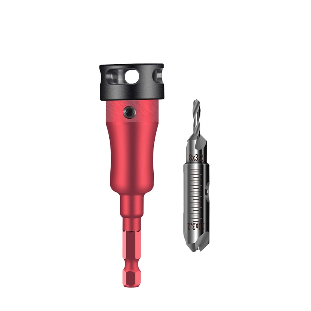 

Multi Sized Aluminum Alloy Drill Bit Set Depth Control Mechanism for Consistent Drilling Across Various Materials