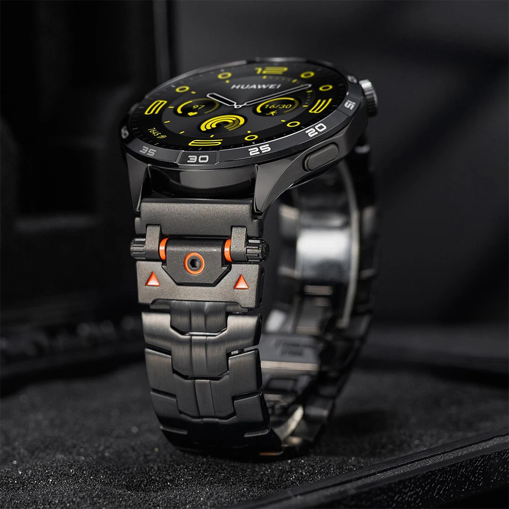 22 مللي متر 20 مللي متر الفرقة لساعة سامسونج جالاكسي 7 6 5 40 44 مللي متر الفاخرة الصلب حزام لهواوي ساعة GT5 46 مللي متر ساعة 4/3 برو في نهاية المطاف كوريا