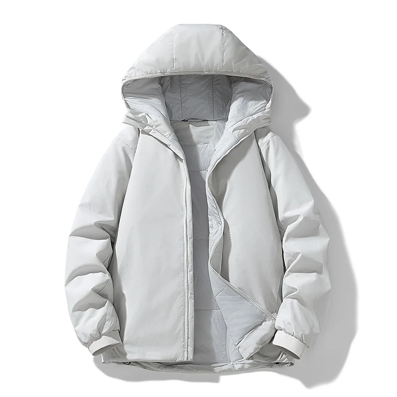 2023 Winter Unisex Wandern Jacke Mit Kapuze Parkas Männer Baumwolle Gefütterte Jacke Männer Warme Mäntel Männlichen Casual Mantel Mann Stepp jacke