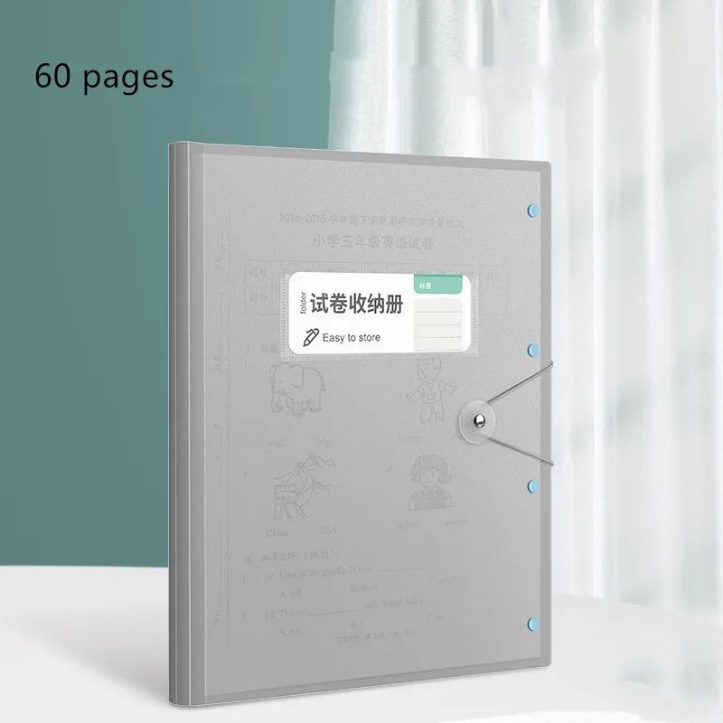 A3 File Bag Student Exam Paper Sorting Storage Booklet High Capacity Multi layer Folder Holder Office Binder Document Organizer