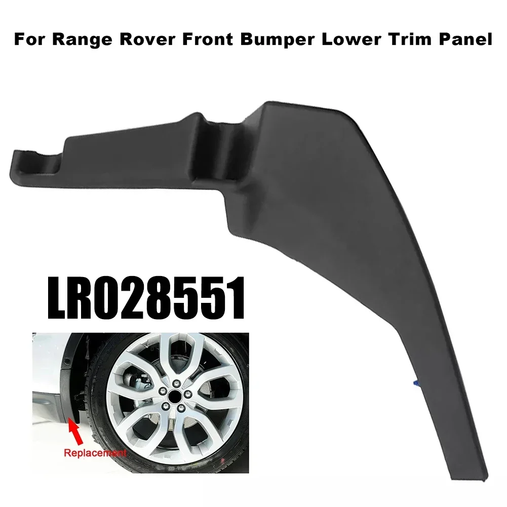 Car Left Right Front Bumper Finisher Black LR028551 LR028550 For Land Rover For Range Evoque 2012-2016 Exterior Accessories