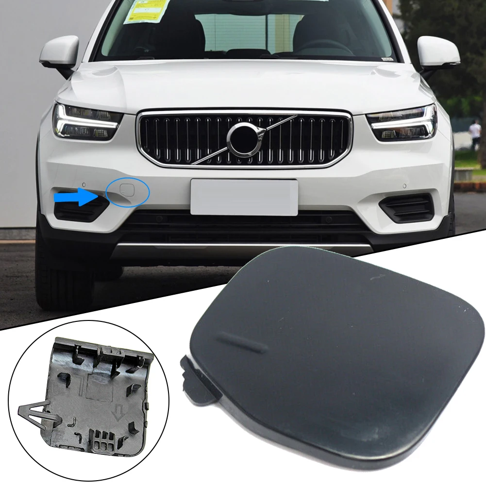 

1PCS Car Front Bumper Tow Hook Cover Cap Trailer Hauling Eye Cover Lid For Volvo XC40 2018-2022 39847993 Bumper Cover Cap