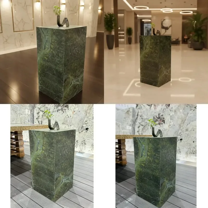100 Percent Natural Brazilian Victorian Green Marble Edged Coffee Table for Apartment Villa Mansion Hotel Living Room Bedroom