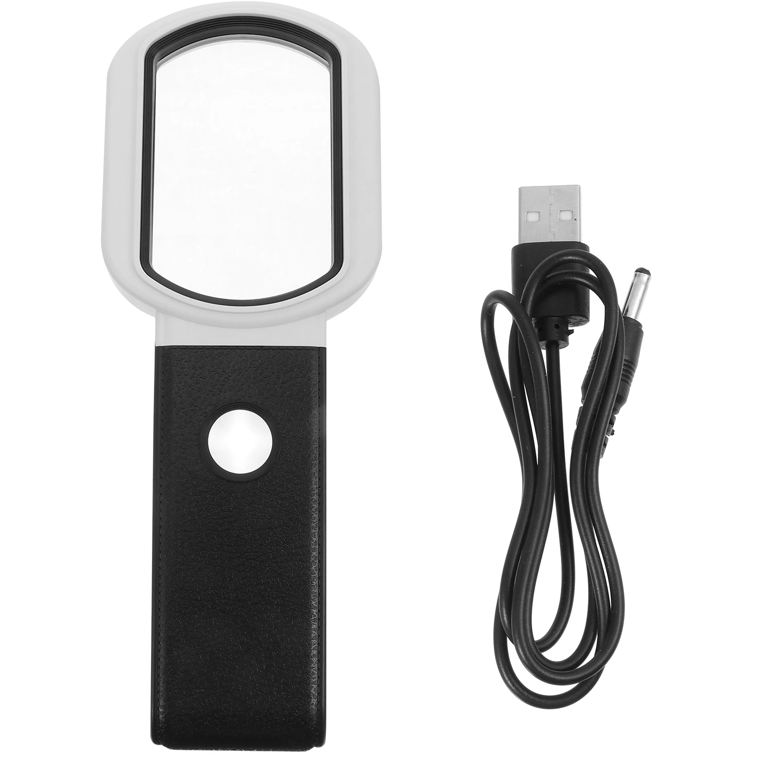 

LED Magnifying Glass 25x 10x Lenses 9 Lights Jewelry Authentication Reading Repair Foldable Magnifying Glass Portable Magnifier