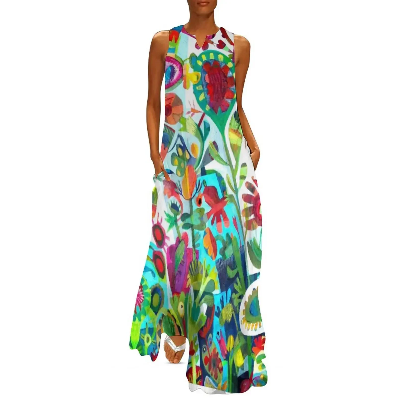 

Summer's day Long Dress Summer dresses for women dresses for women 2025 women clothes Dress vintage Dress