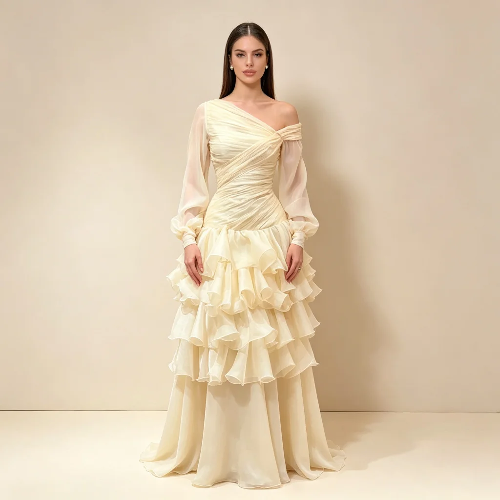 Formal Dresses Woman Customized Robe Femme Elegant Gowns for Luxurious Events Wedding Dress Robes De Cocktail Women's Evening