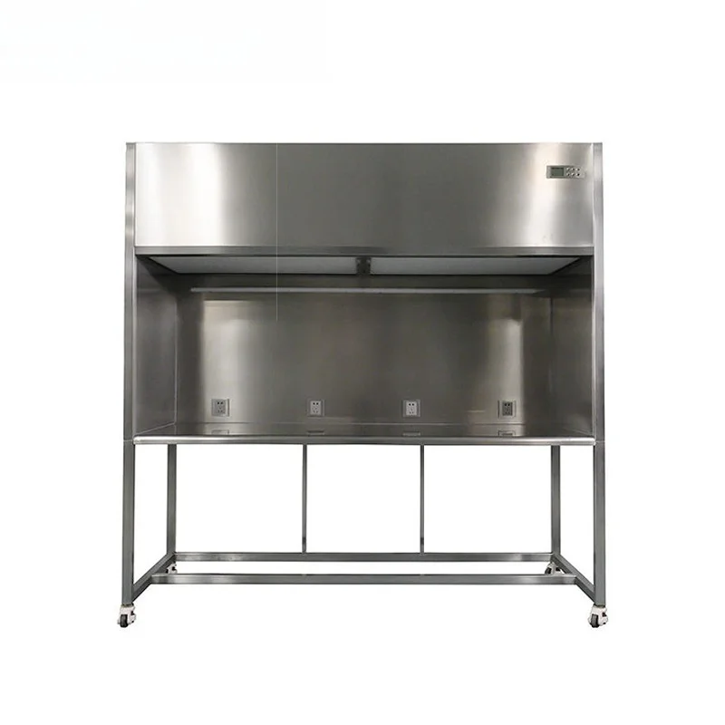 Stainless steel 304 clean bench with HEPA filter, high efficiency filtration