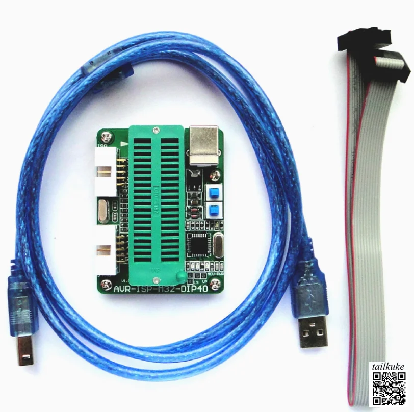 Программатор AVR для записи сиденья Atmega8A/16A/32A/64A/128A/2560/Attiny13A