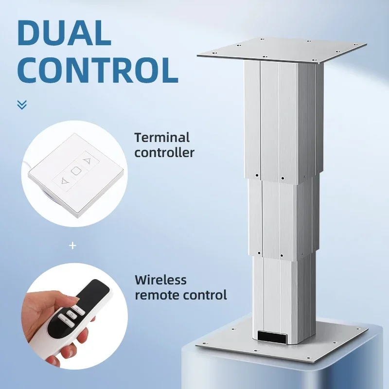 Electric Height Adjustable Lifting Column Set IPTT 260 DC12/24V With Wireless Controller for Industrial Home Office Automation