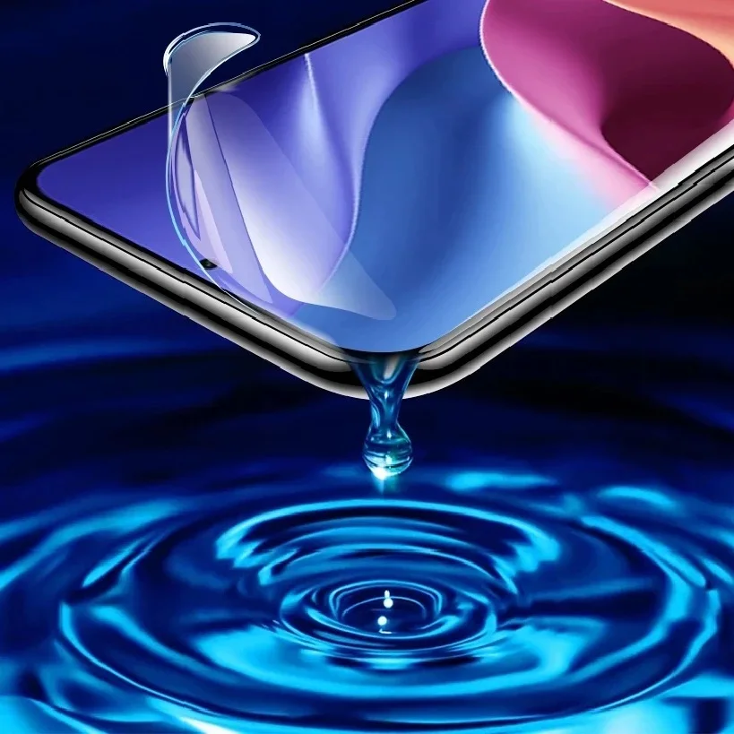 3 قطعة فيلم هيدروجيل ل Umidigi G6 G9 5G G1 G3 زائد ماكس G2 G5A G5C G9A G9C G9T واقي للشاشة لا الزجاج