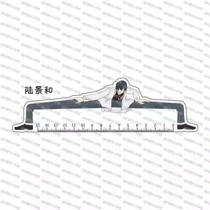 Cosplay Costume 3D Cartoon Accessories Game Tears of Themis Marius Artem Anime Character Measuring Ruler Halloween Gift - Image 3