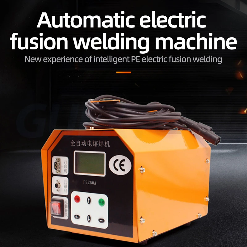 PE Pipe Electric Fusion Welding Machine Gas Pipe Hot Fusion Welding Machine Automatic Steel Wire Skeleton Pipe Fusion Machine