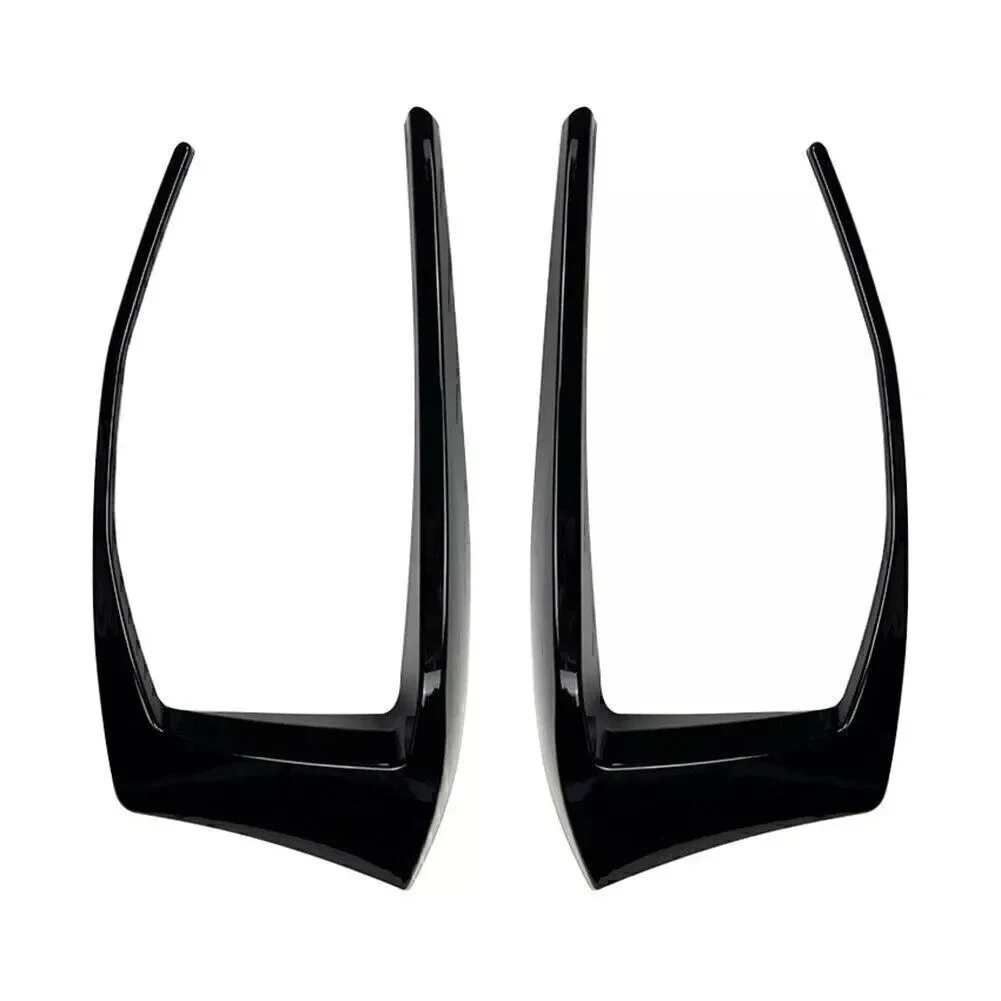 Black Car Spoiler Car Rear Bumper Spoiler Car Modification Plastic Material Stable Characteristics Easy Installation