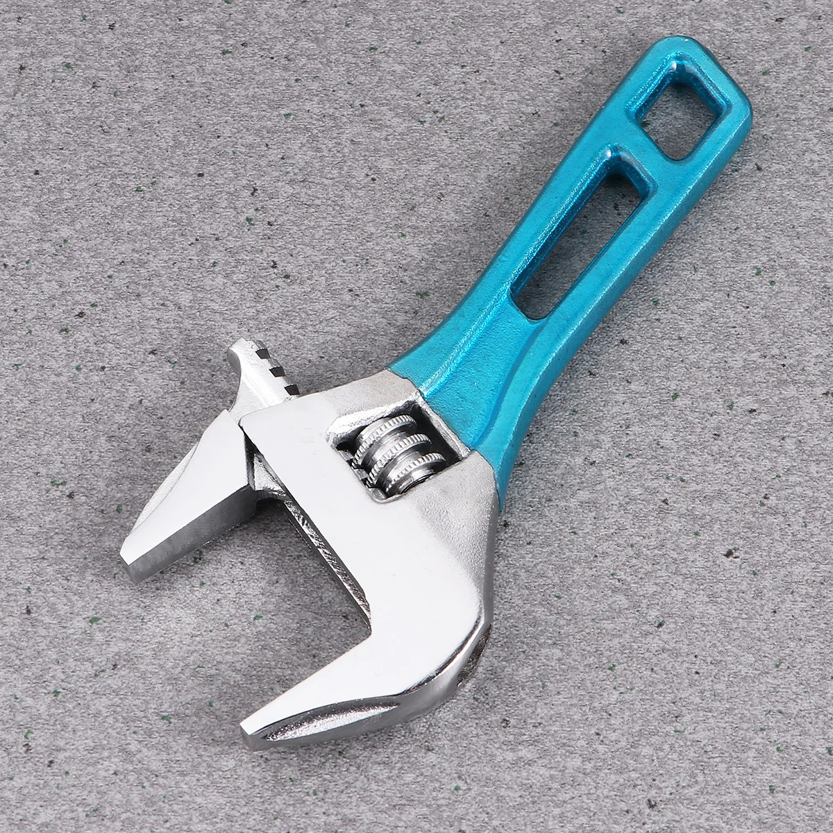

Multifunctional Short Handle Wrench Adjustable Monkey Spanner Heavy Duty 31Mm Max Opening For Bathroom Faucet Valve Sewer Shower
