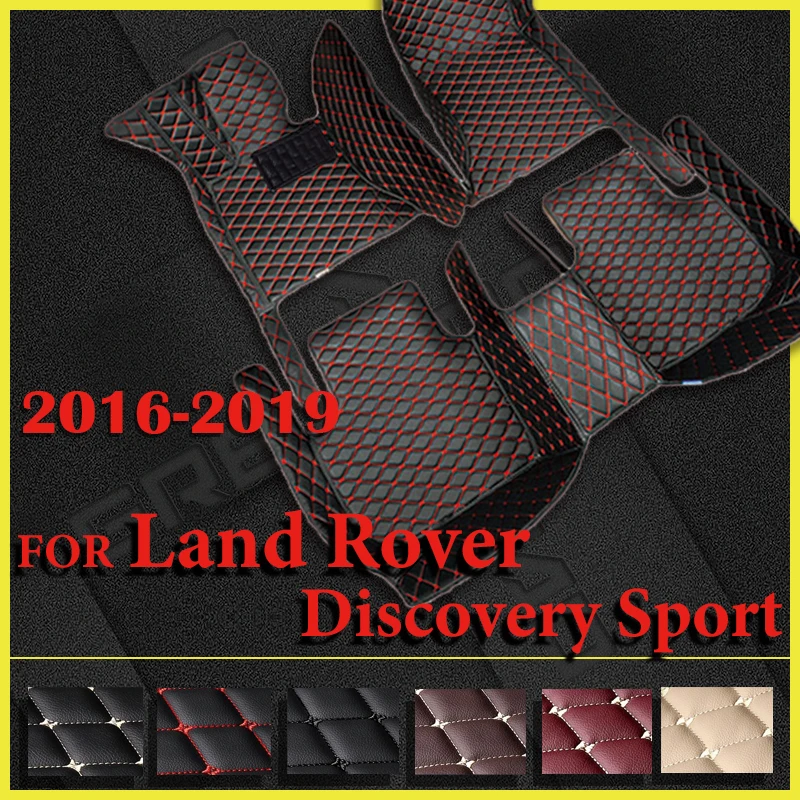 

Автомобильные коврики для Land Rover Discovery Sport Seven сиденья 2016 2017 2018 2019 пользовательские накладки на ножки ковер чехол аксессуары для интерьера