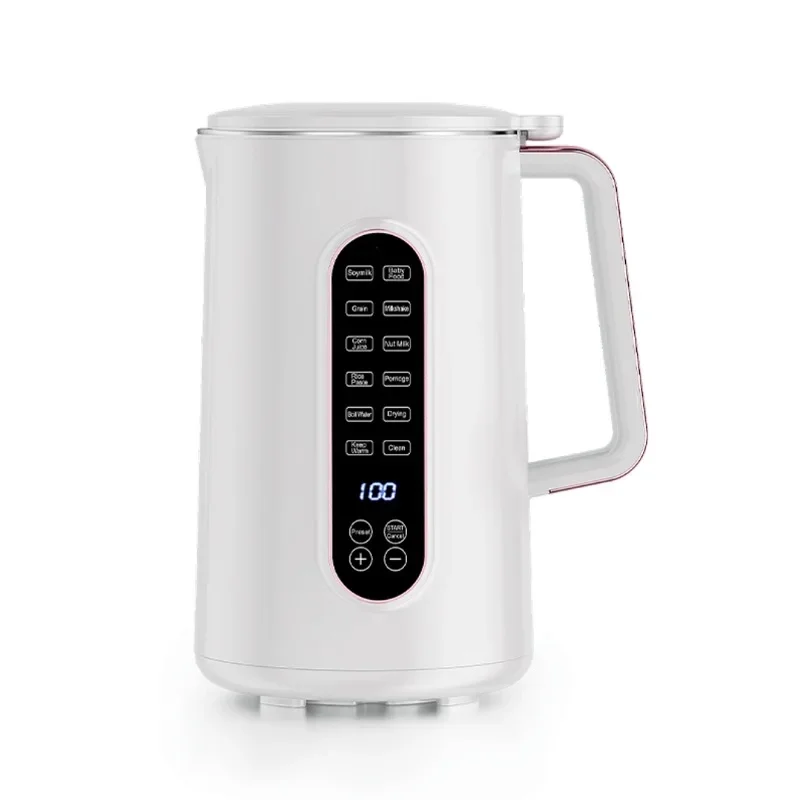 Portable 1.2L Soybean Milk Machine 10-leaf Blade Corn Juicer Blender Mini Soy Milk Maker Wall Breaking Machine 220/110V