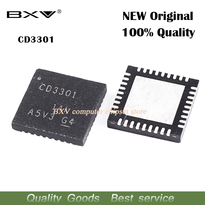 4PCS  New original  CD3301RHHR  QFN-36 CD3301  in the stock