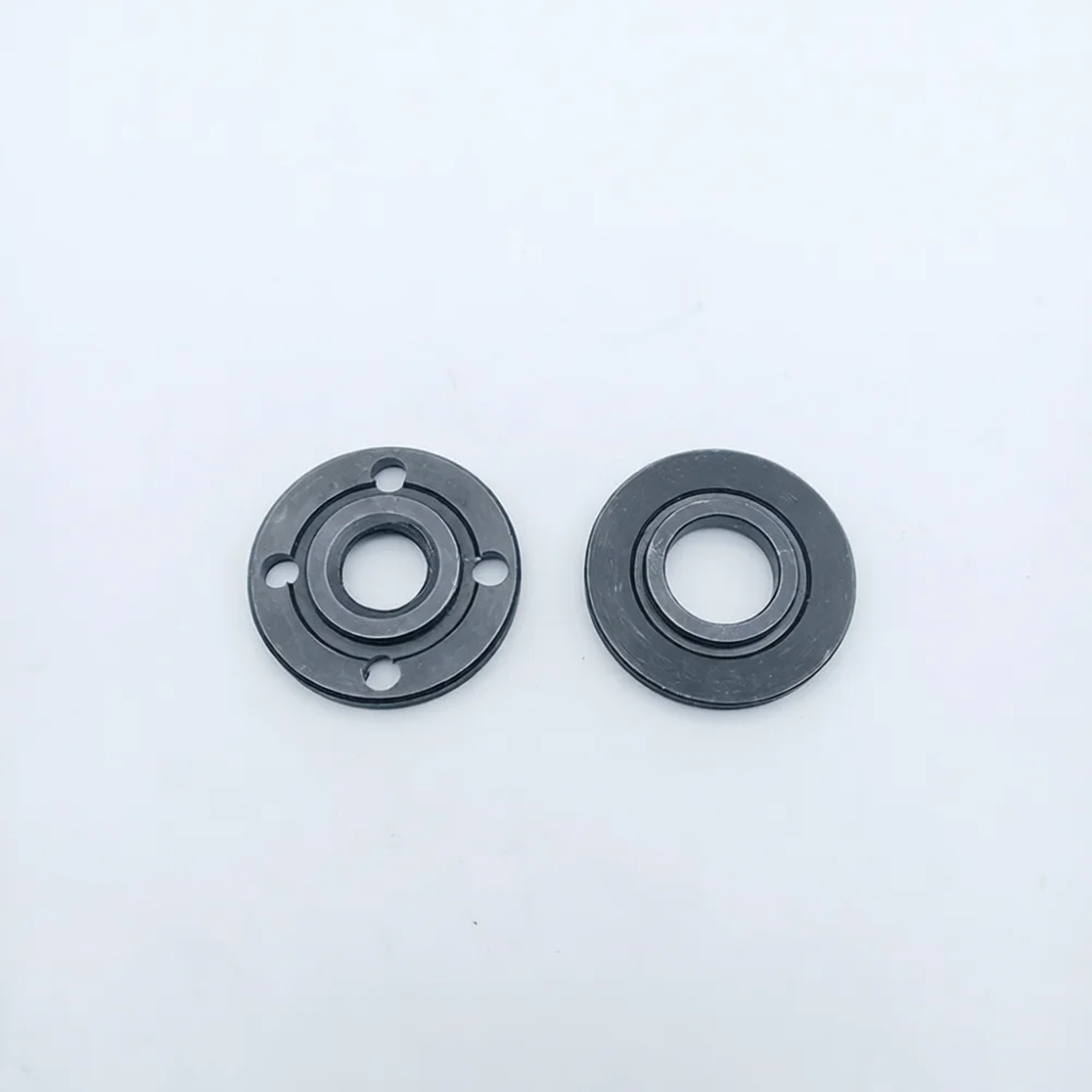 Replacement Grinder Inner Outer Flange Nut Set For 125 150 Power Tool Components Durable Iron Locking Clamp Fixing Accessory
