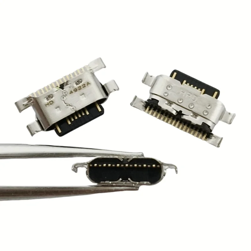 5-100 Uds Micro USB tipo C conector de puerto de enchufe trasero de carga para Infinix Tecno Spark 30C para Tecno Spark KL5 4G KL8 5G