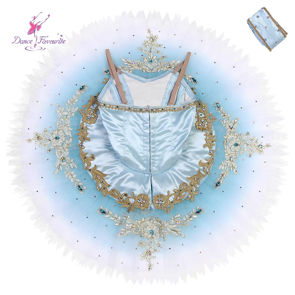 Dance Favourite Ballet Tutus B23058 Ombre Blue Professional Tutu Made -to-Order Tutus