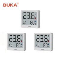 DUKA Atuman THmini 2.5 Inch LCD Electronic Digital Temperature Humidity Meter Indoor Mini Thermometer Hygrometer Weather Sensor