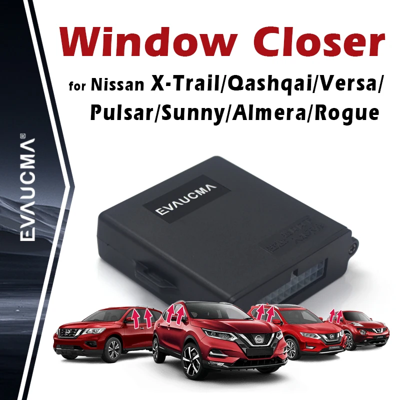

Car Power Window Closer System For Nissan X-Trail / Qashqai / Versa / Pulsar / Sunny / Almera / Rogue / Kicks / Juke Accessories