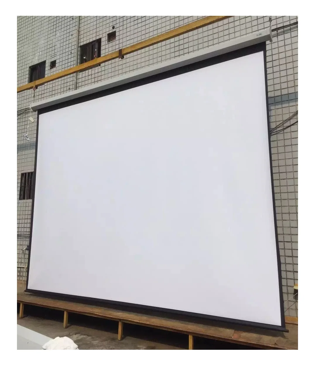 

16:9 200 Inch Large Electric Projector Screen/Ultra-large Motorized Projection Screens /High Quality Large Stage Electric Screen