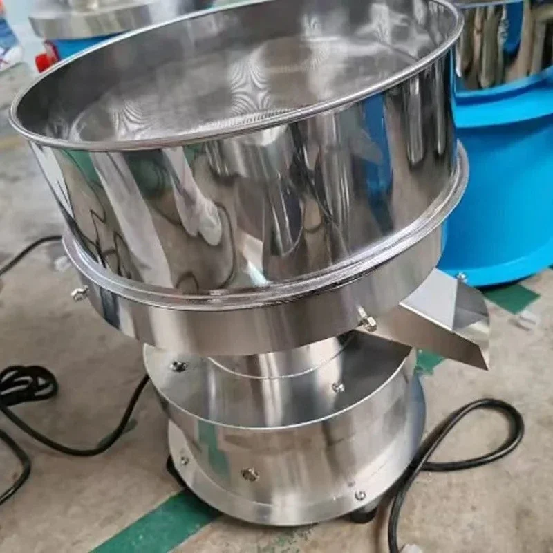Electric Vibrating Screen Powder Filter Vibration Screening Machine Stainless Steel Diameter 30MM Sieve Optional Aperture