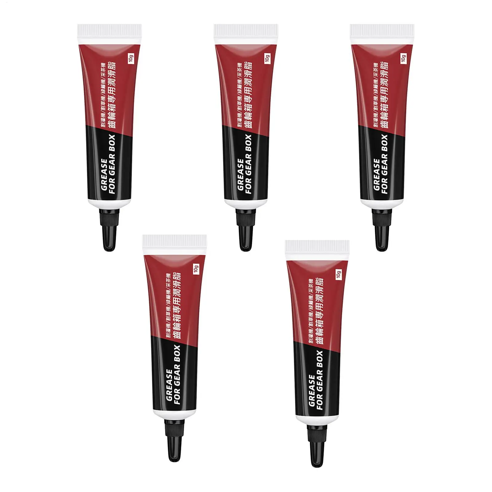 5Pcs Lawn Mower Grease Gear Grease Multi-Function Lubricant Refueling Nozzle For Hedge Trimmers Thread Design