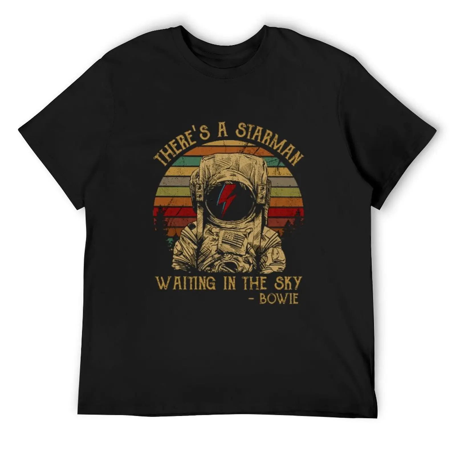 

Men Women David Bowie Theres A Atarman T-Shirt