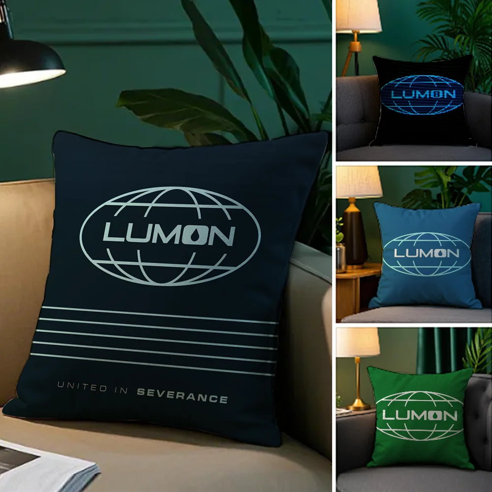 

Hot Diversity L_Lumon S_Severance Pillow Case Plush Fabric Soft Double Sided Print Sofa Cushion Cover Throw Pillow Covers