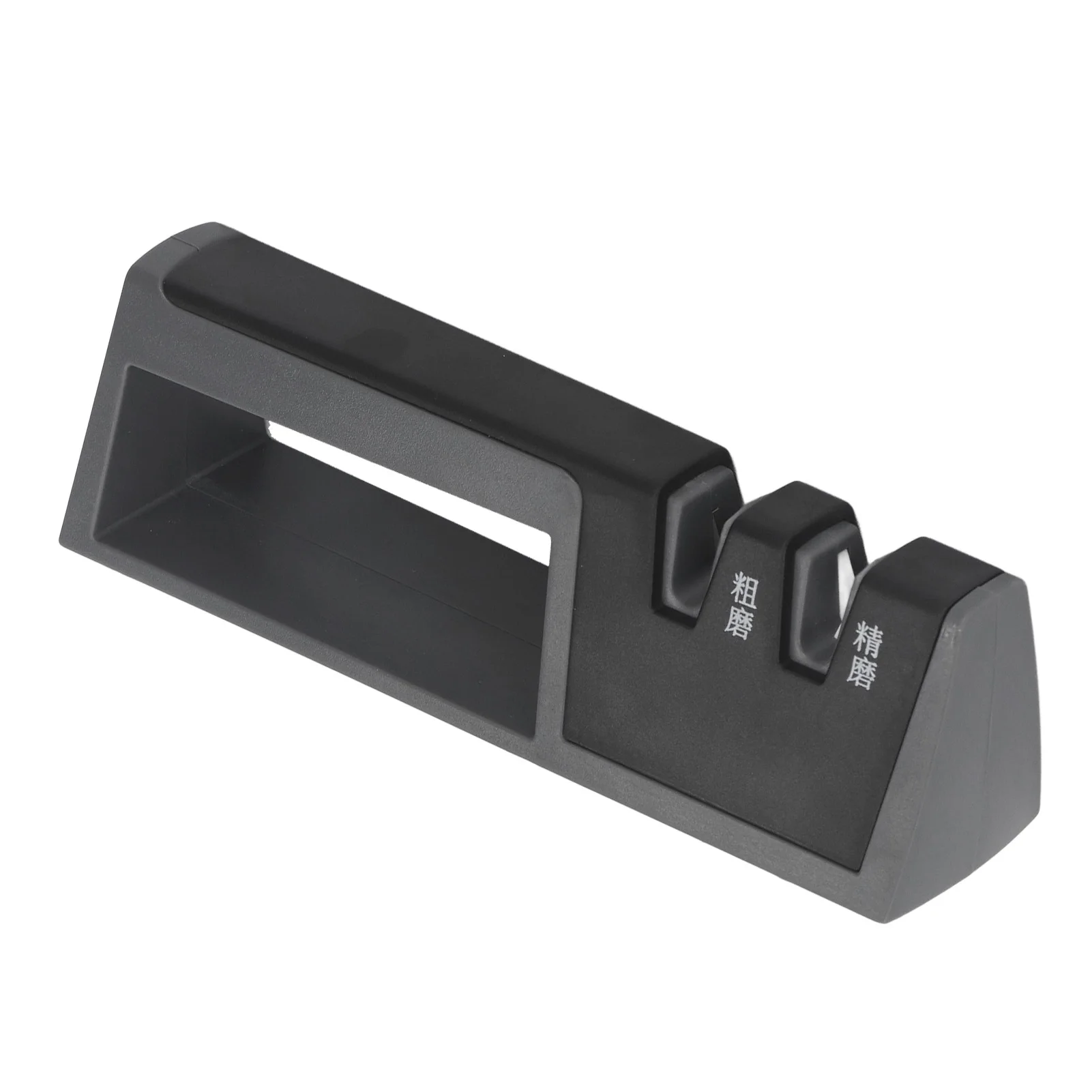 Alat Dapur Pengasah Pisau Serbaguna 2 Tahap Pengasah Pisau Genggam Cepat Aman untuk Dapur Rumah Tangga