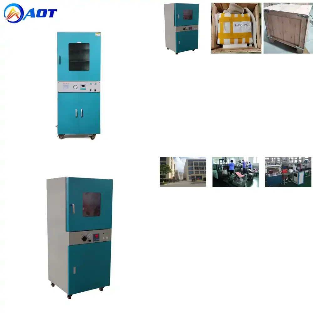 Laboratory Lithium Li-ion Battery Equipment 90L Vacuum Heating Drying Oven