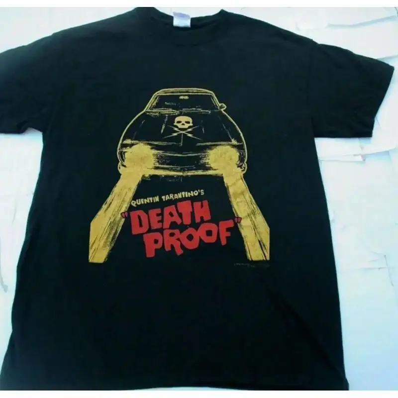 デス・プルーフ-クエンティン・タランティーノ-映画プロモーションtシャツ