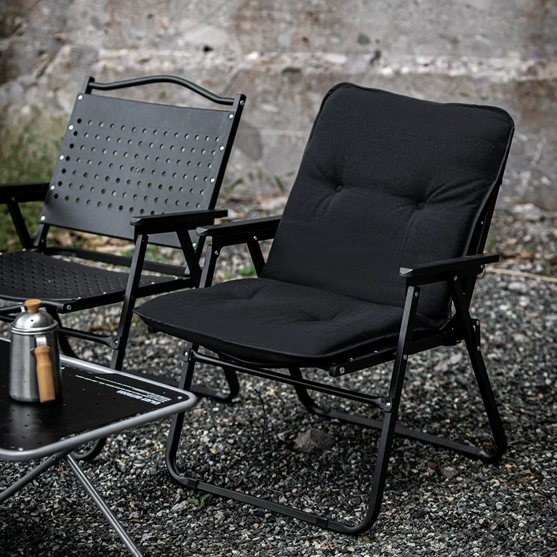 Outdoor Folding Camping Chair Folding Design, Suitable for Beaches, Picnics  كرسي رحلات