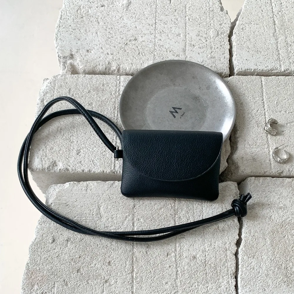 PU Leather Suede Coin Purse Hanging Neck Leopard Print Lanyard Wallet Purse Card Holder Lipstick Earphone Pouch