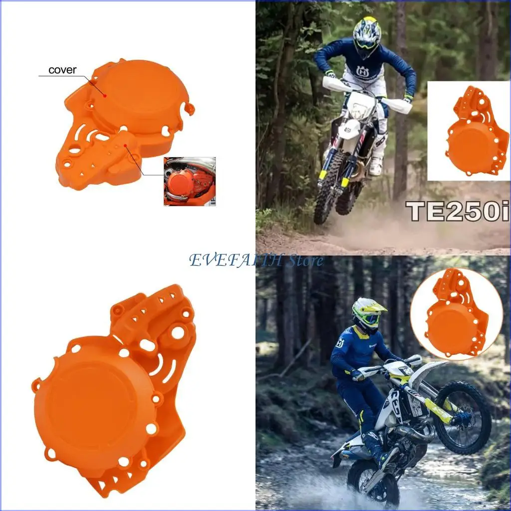 124B Motorcycle Ignition Protector Guard Replacement Accessories for TE 250i 2020-2022 Ignition Clutch Cover Guard