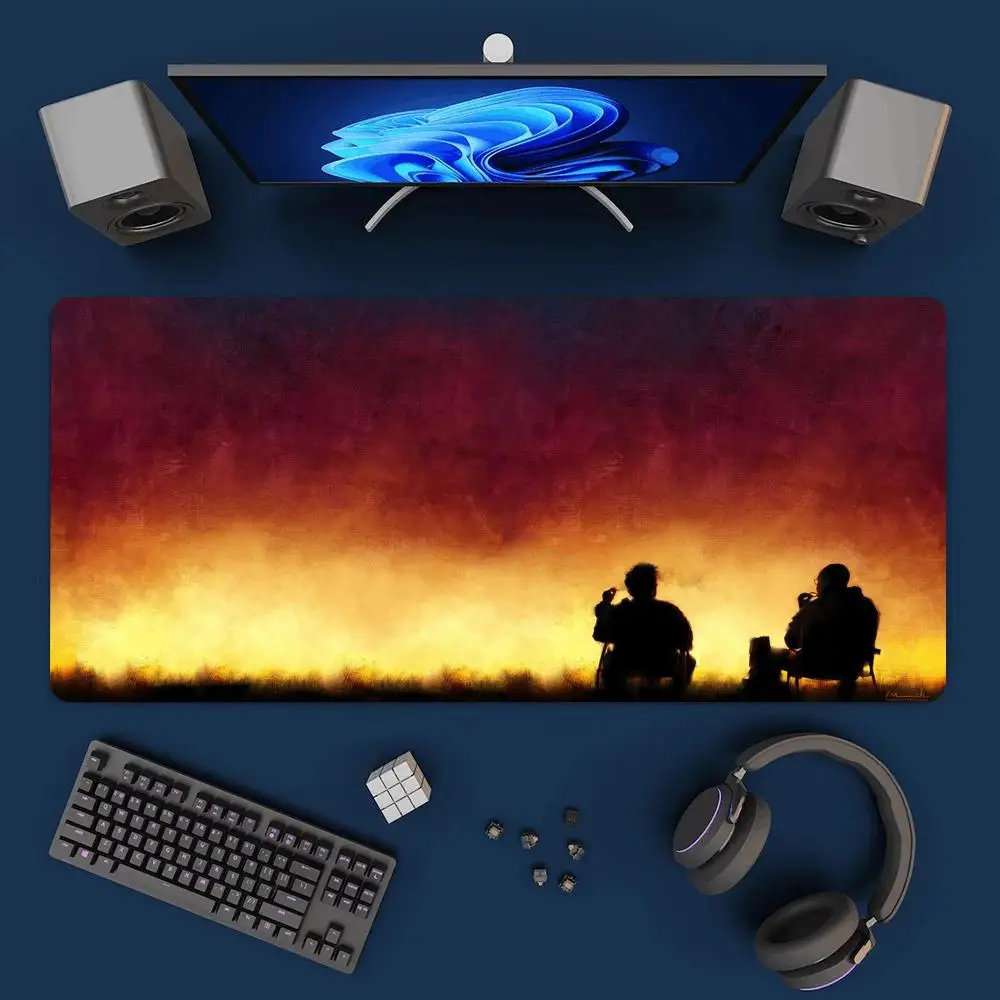 Cool Popular Video B-Breaking Show Bad Mouse Pad Gamer Gaming Rubber Seamed Mouse Pad Accessories Desk Keyboard Pad Computer Lap