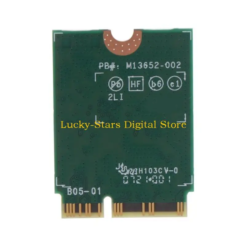 T3EE M.2 Kunci E Nirkabel Kartu Jaringan 2.4G 6GHz Kartu WiFi Kompatibel BT 5.2