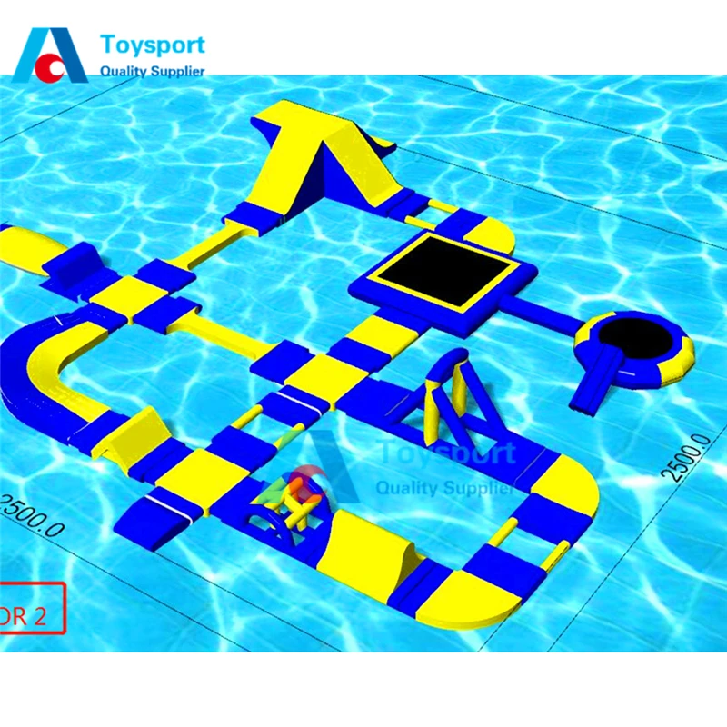 Sea Adults Water Amusement Park Inflatable Floating Water Aqua Park