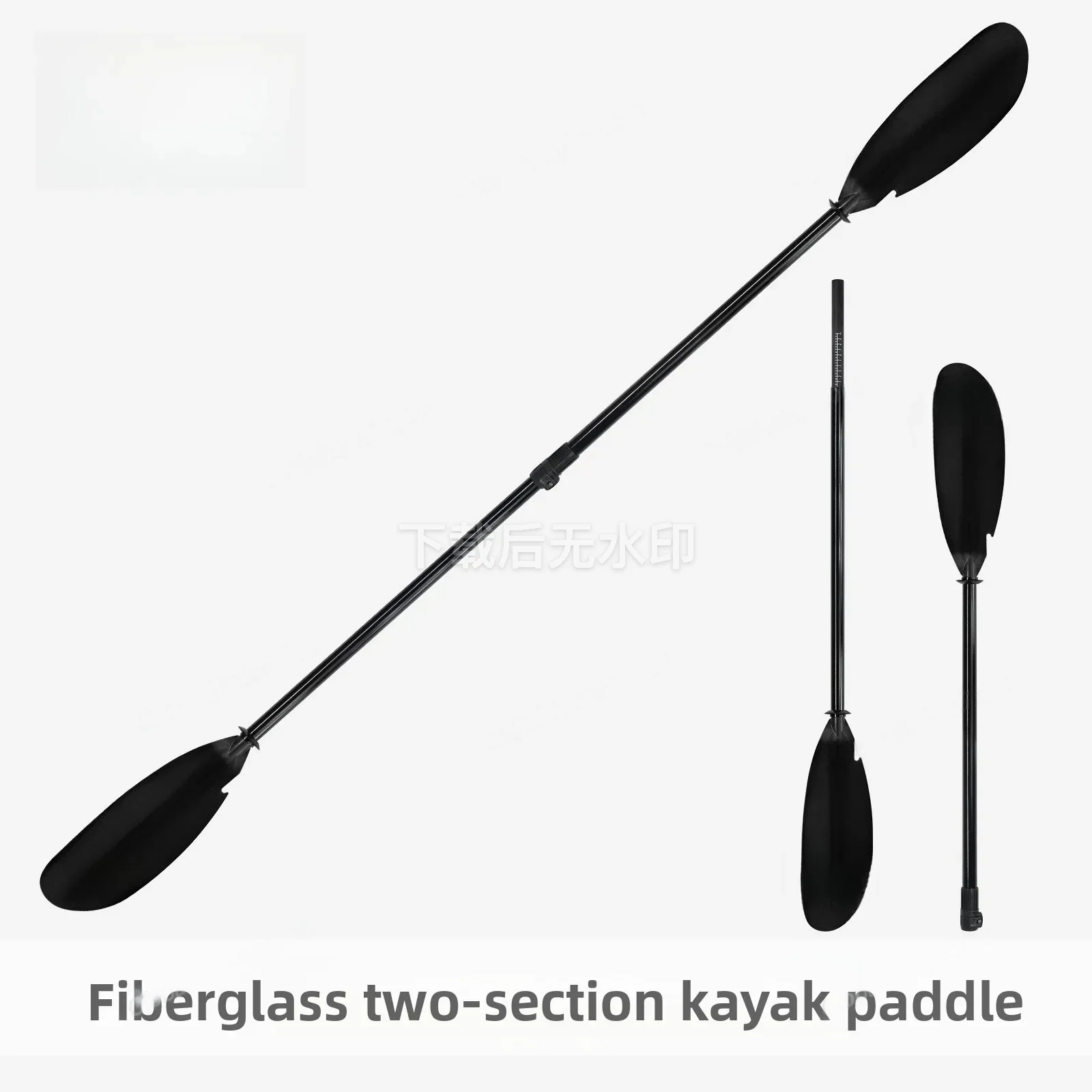 

Detachable Fiberglass Shaft Kayak Paddle with Nylon Blade for Canoe and Stand Up Paddle