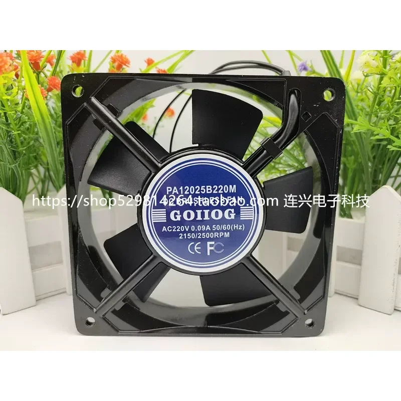 for PA12025B220M 12025 220V 12CM Industrial Chassis Cabinet Distribution Cabinet Cooling Fan