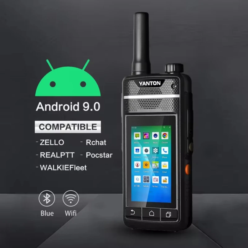 Andorin 9.0 4G Push to Talk Walkie Talky Phones Zello Walkie Talkie 4g YANTON T-X100