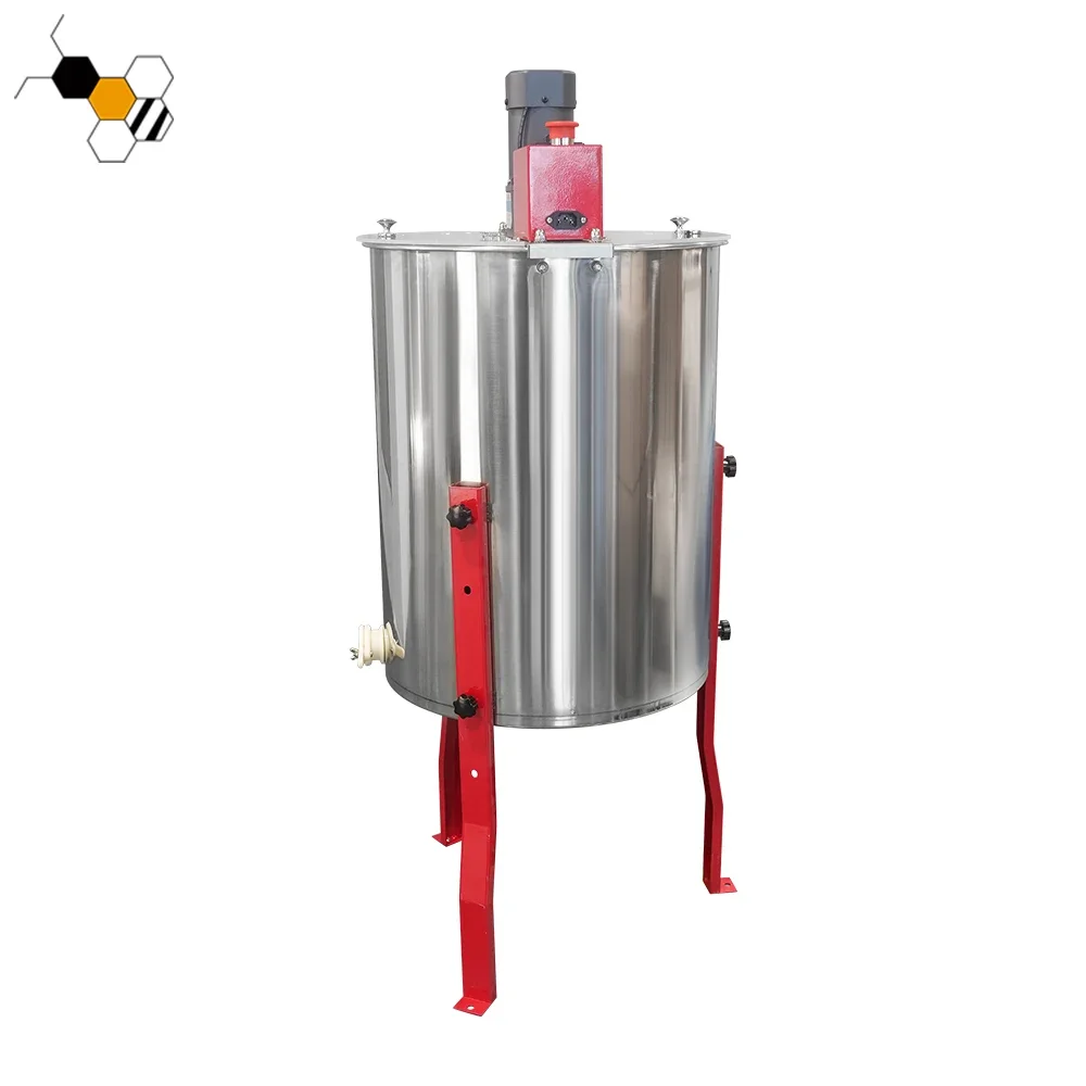 Honey Centrifuge Electric Motor 4 Frame Honey Extractor