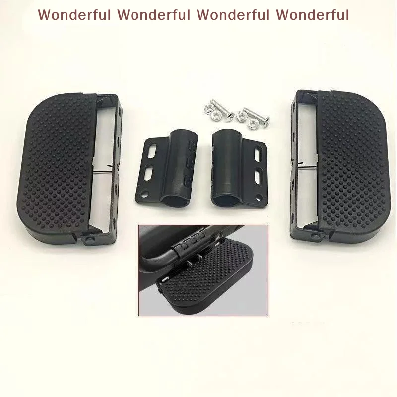 

Modification Foldable Thickened Footrest Pedal for Electric Motorcycle Anti Slip Heavy Support Bumper for Safe Riding