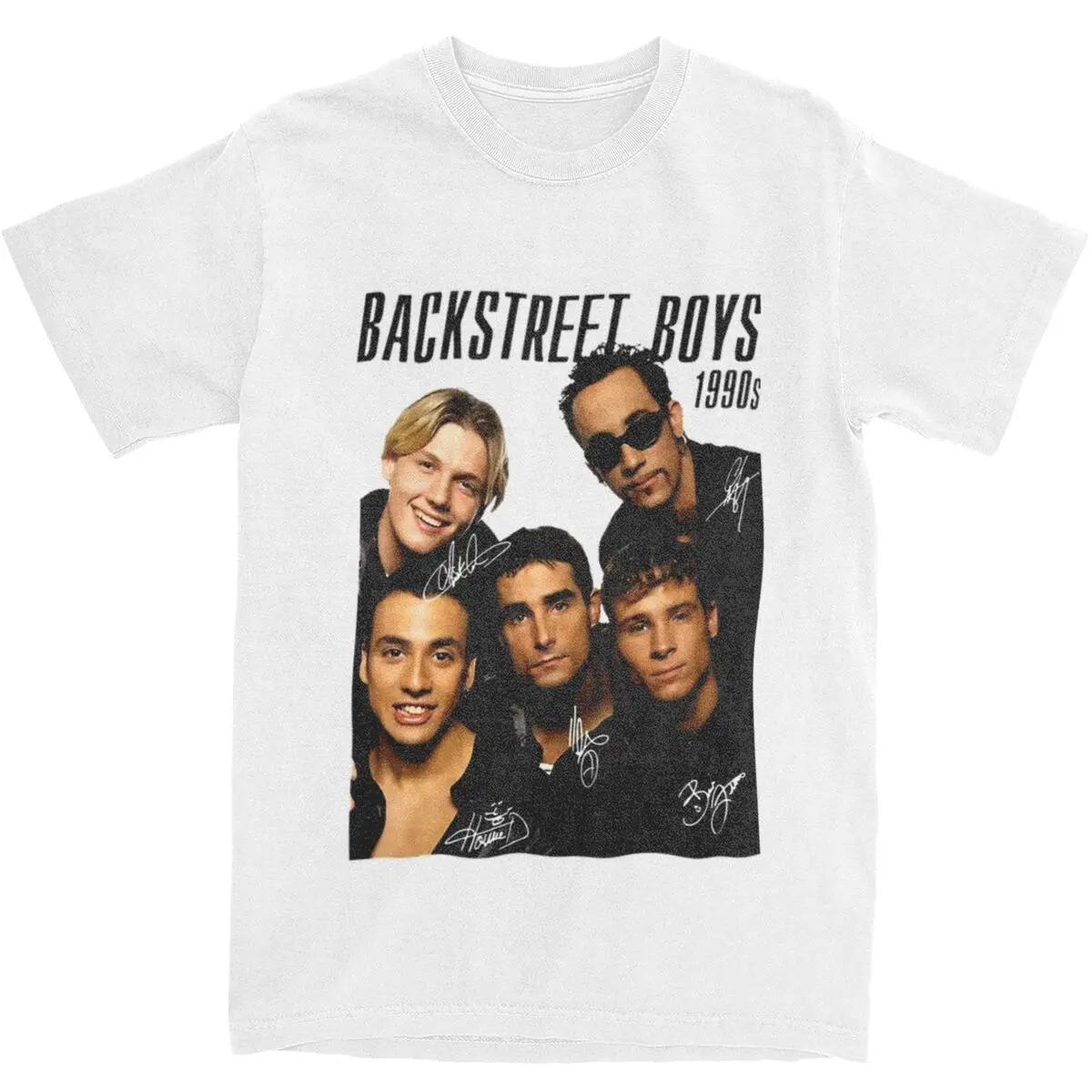 Backstreet Boys 1990S T Shirt Men Vintage Cotton T Shirts Beach O Neck Harajuku Tee Shirt Wholesale Oversize Clothes