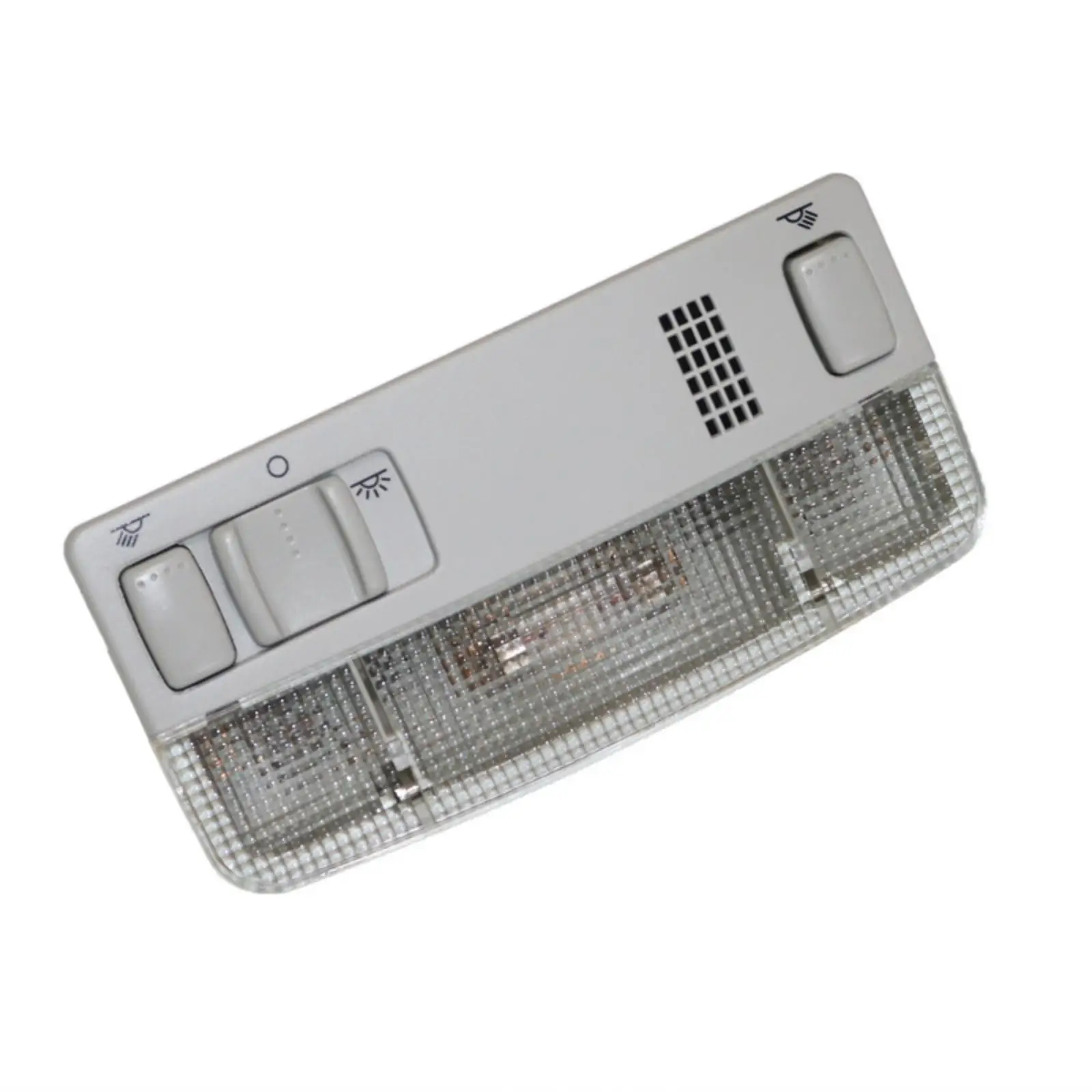 Interior Light Assembly Rectangular Overhead Console Light Textured Overhead Console Lamp for Vehicle Headliner, Vehicle