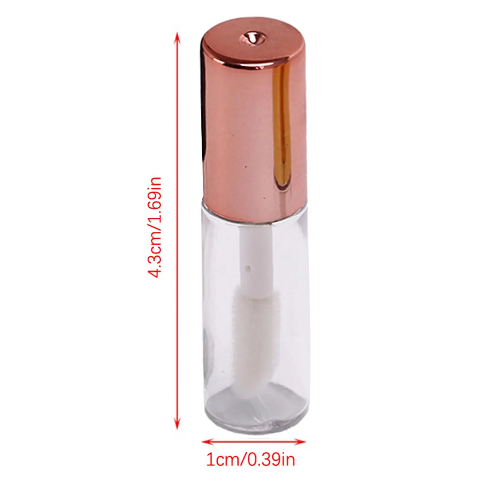 Tubes de baume à lèvres, emballage d'échantillon, Mini pots cosmétiques rechargeables pour bricolage, brillant à lèvres et rangement pour sac à main ou voyage