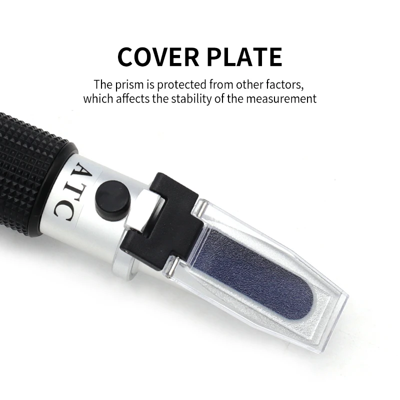 Imagem -04 - Hand Held Alcohol Refractometer Atc Spirits Tester Alcohol Meter Liquor Wine Content Tester com Retail Box 80